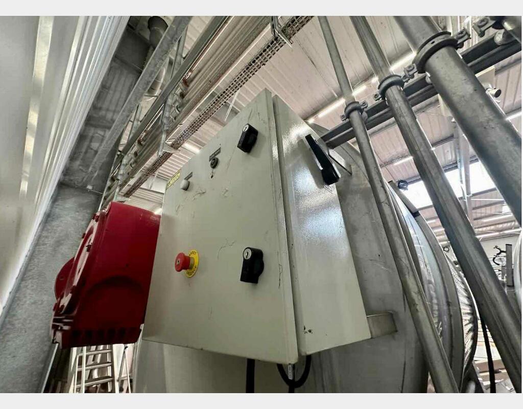 Cuve inox sur bers - Horizontale