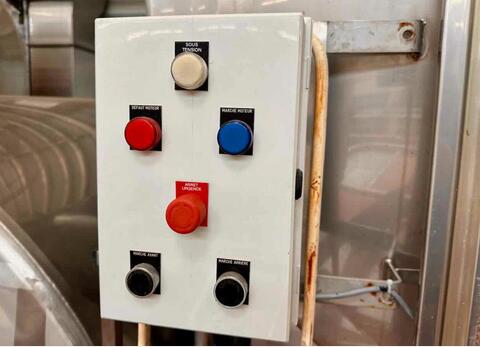 Cuve inox sur bers - Horizontale