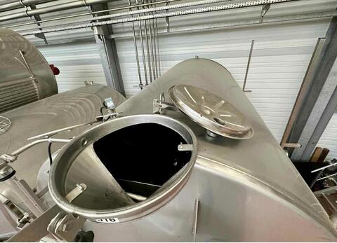 Cuve inox sur bers - Horizontale