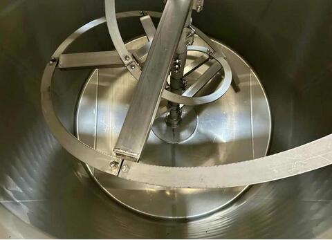 Cuve inox sur bers - Horizontale