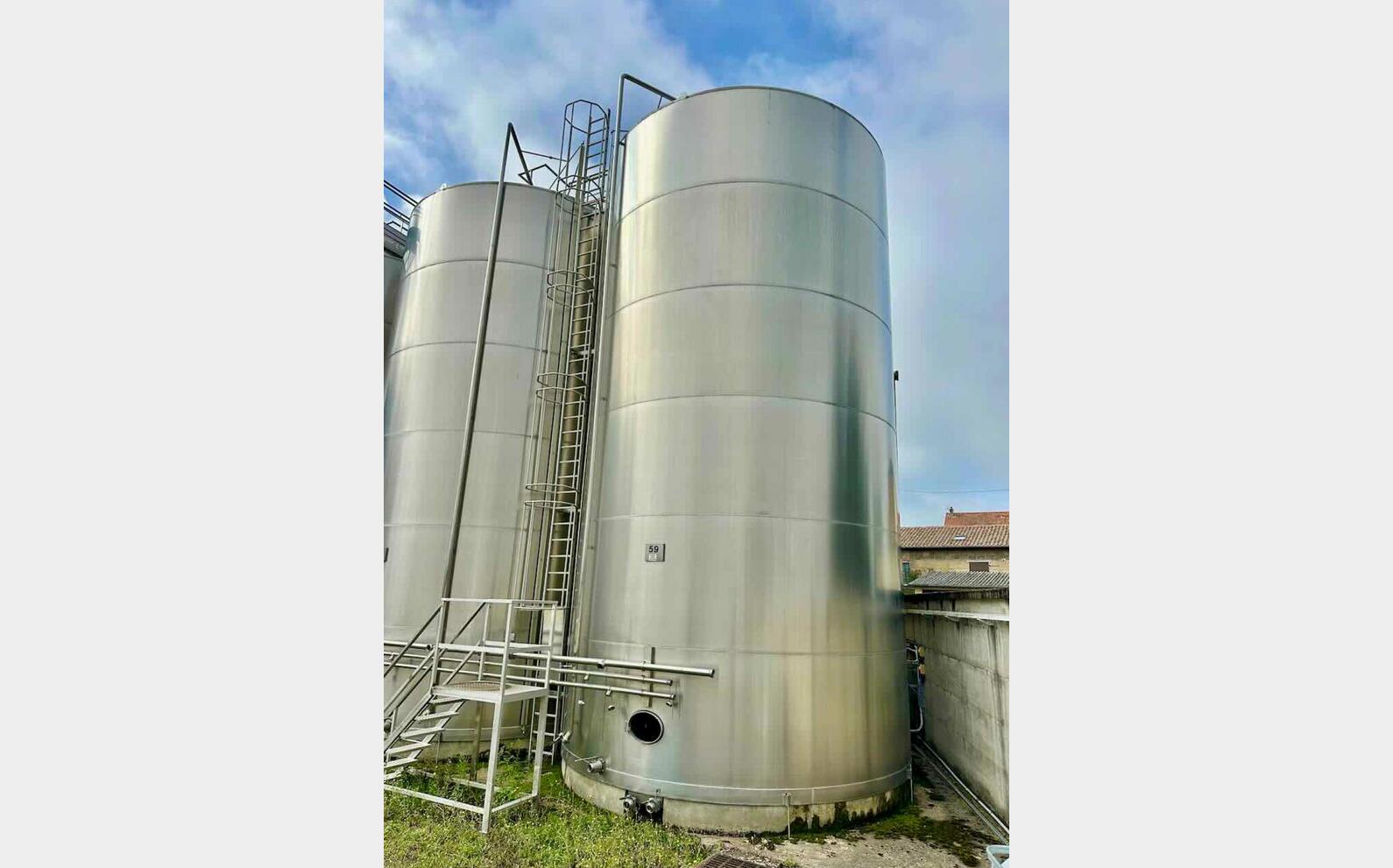 Ss tank - Flat bottom 1665 HL (166,500 litres) CSC