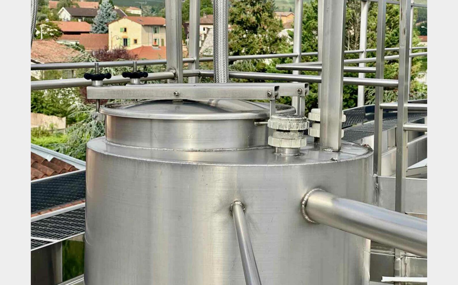 Ss tank - Flat bottom 1665 HL (166,500 litres) CSC
