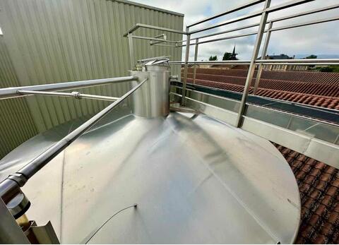 Cuve inox 316L - Fond plat 1665 HL (166 500 litres) CSC