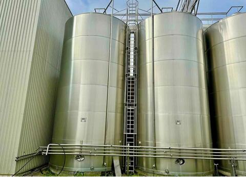Ss tank - Flat bottom 1665 HL (166,500 litres) CSC