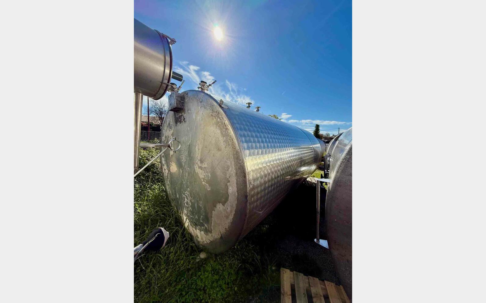 Ss tank - Flat bottom 182 HL (18,200 litres) STAI