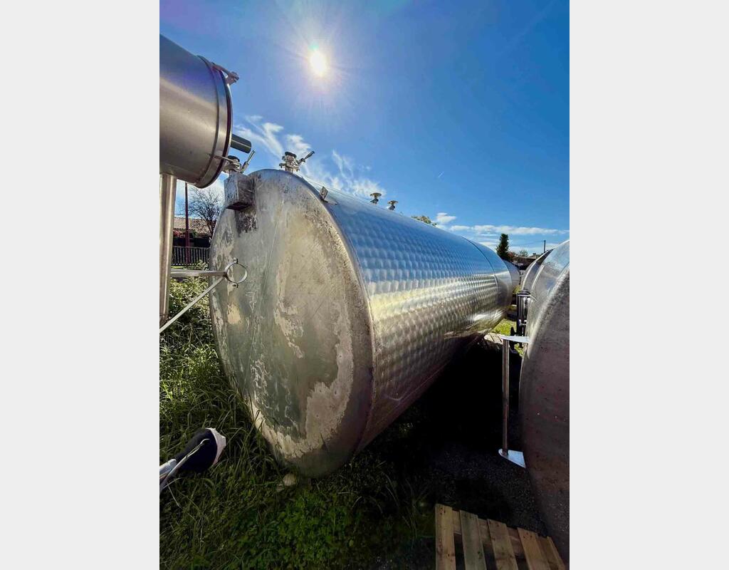 Cuve inox - Thermorégulée - Stockage
