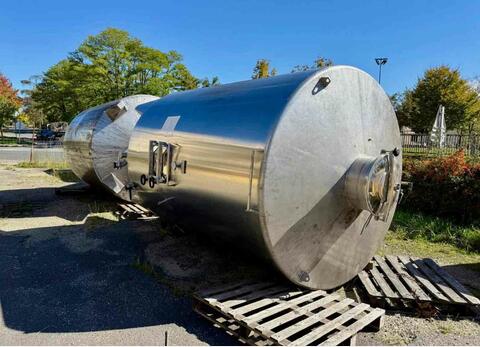 Ss tank on legs 124 HL (12,400 litres) ALLIANCE INOX