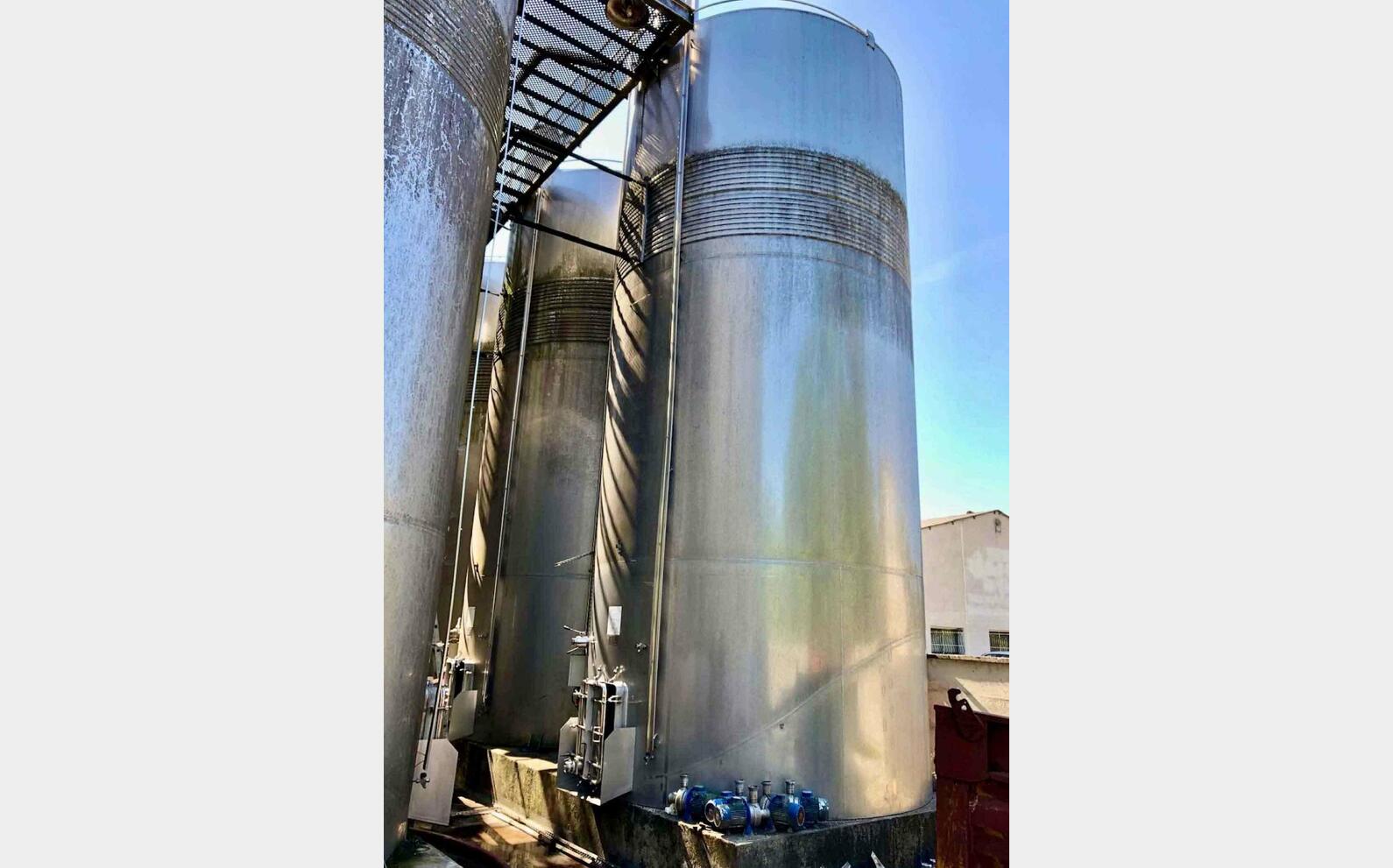 Ss tank - Temperature-controlled 700 HL (70,000 litres) PROMINOX