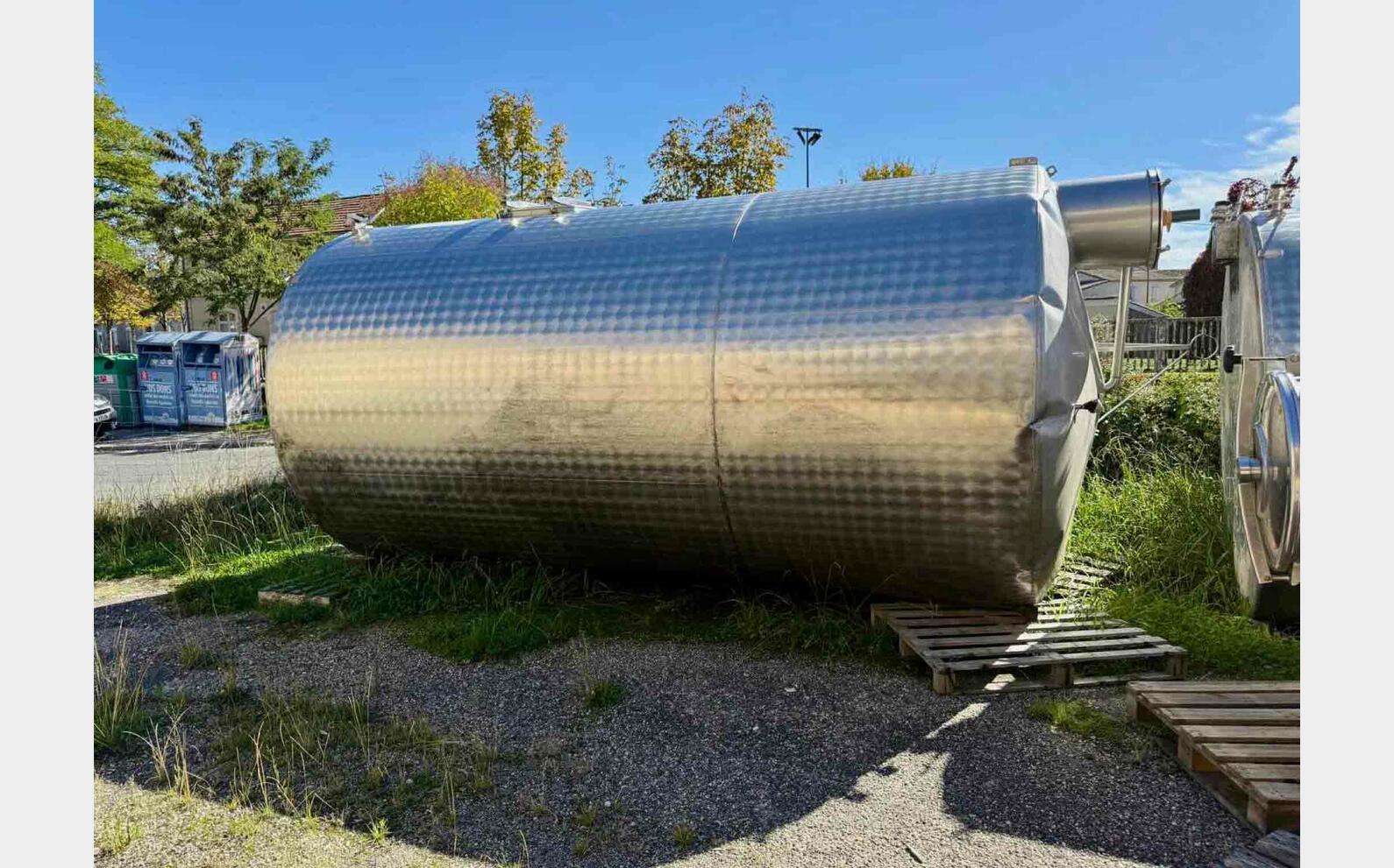 Ss tank - Flat bottom 220 HL (22,000 litres) LAGOUARDE