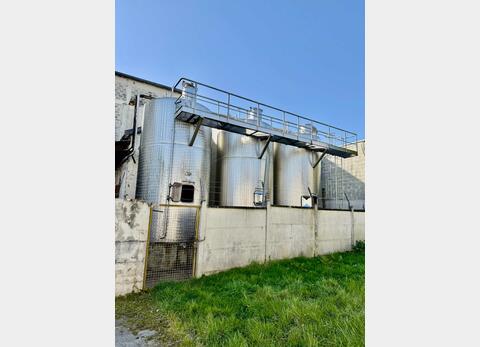 Cuve inox - Fond plat 220 HL (22 000 litres) LAGOUARDE