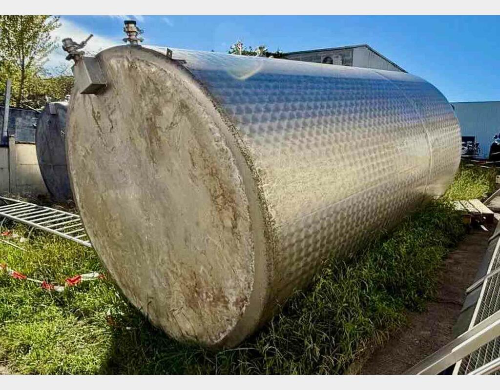 Cuve inox - Thermorégulée - Stockage