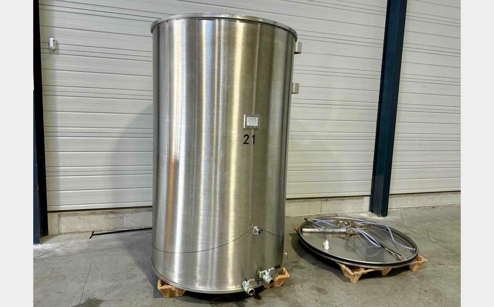 SS tank - Floating head 31 HL (3,100 litres) LEJEUNE