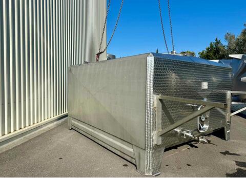 Cuve inox 304 - superposable - Rectangulaire - Sur pieds