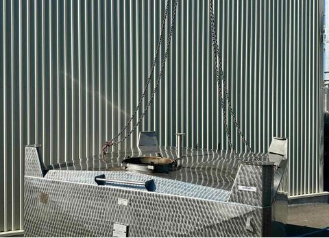 Cuve inox 304 - Superposable - Rectangulaire - Sur pieds