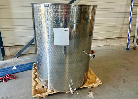 Ss tank - Floating lid 10 HL (1,000 litres)