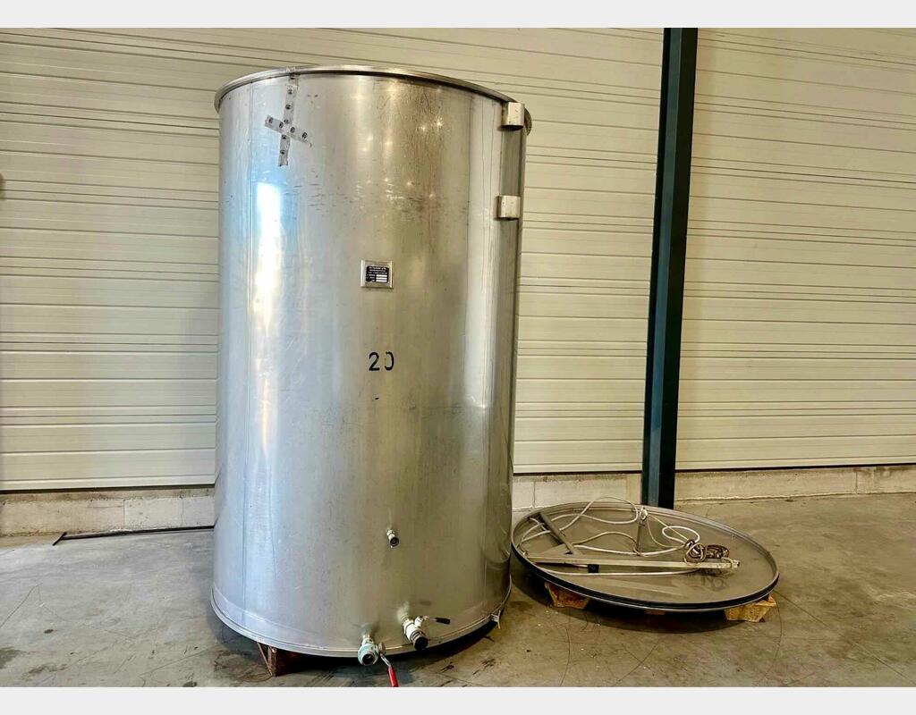 Ss tank - Floating top 47 HL (4,700 litres) LEJEUNE