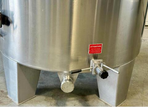 Cuve inox à chapeau flottant - Stockage Cuve inox à chapeau flottant - Stockage