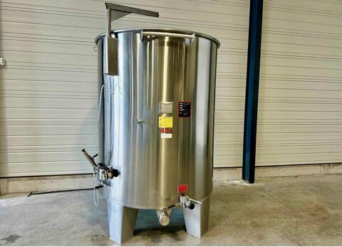 Cuve inox à chapeau flottant - Stockage Cuve inox à chapeau flottant - Stockage