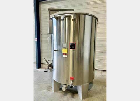 Cuve inox à chapeau flottant - Stockage Cuve inox à chapeau flottant - Stockage