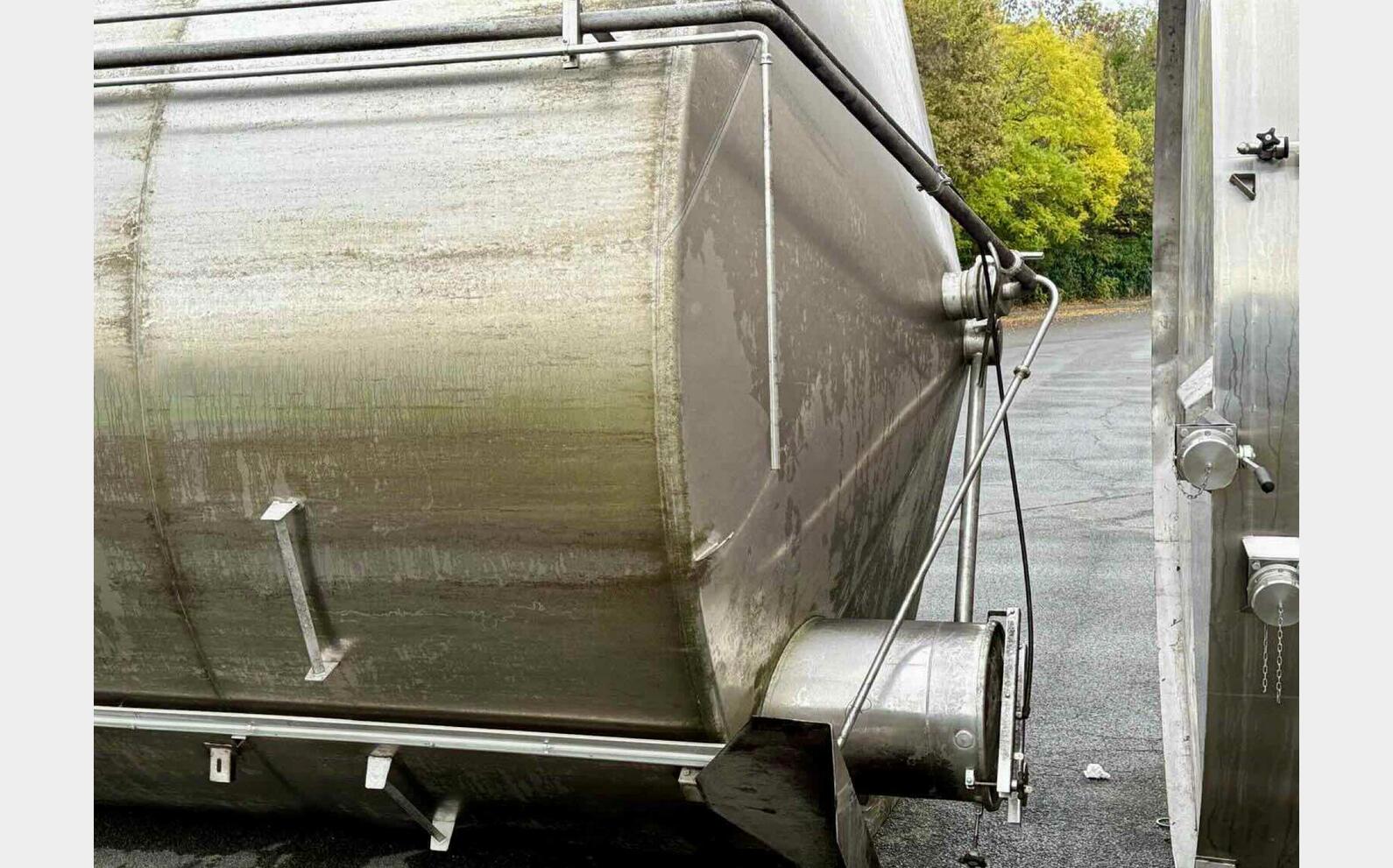316L ss tank - Flat bottom 591 HL (59,100 litres) CSC