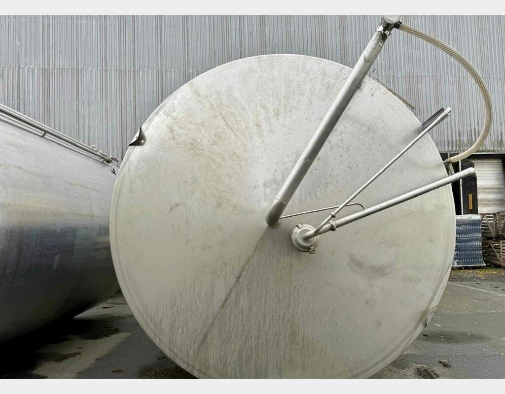 Cuve inox - Fond conique sur pieds Cuve inox - Fond conique sur pieds