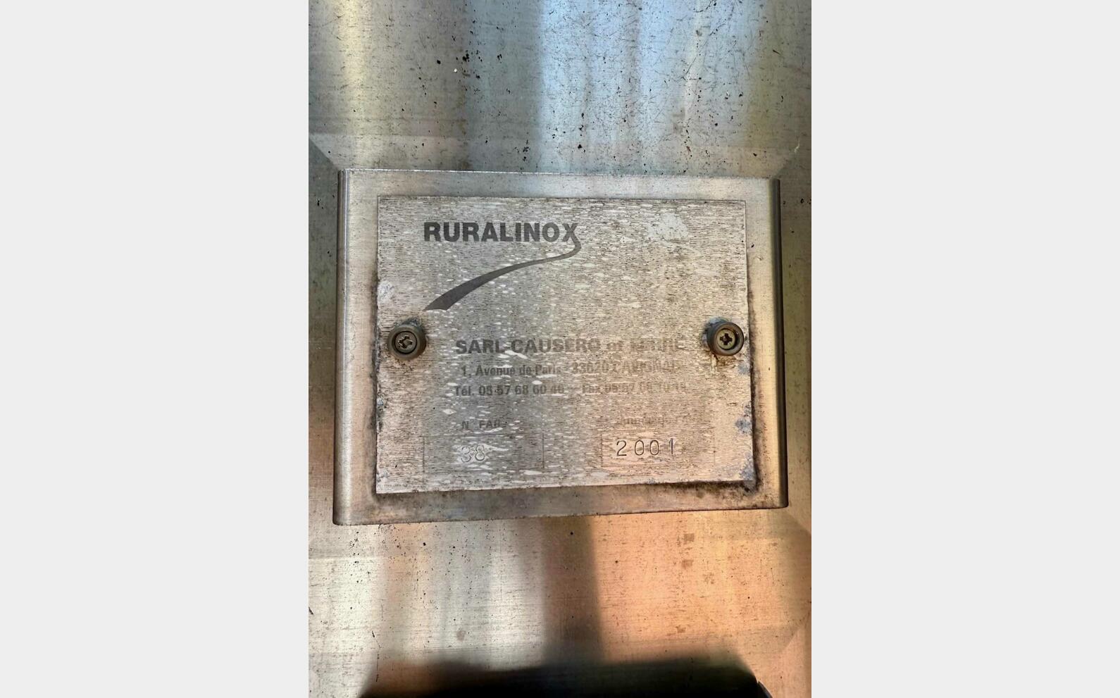 Stainless steel tank 819 HL (81,900 litres) RURALINOX