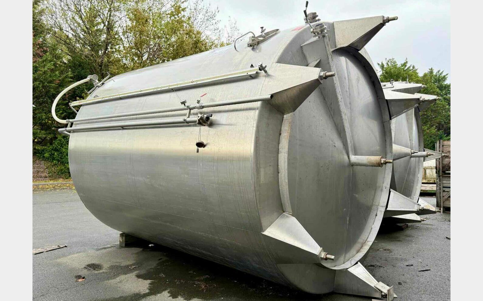 Ss tank - Conical bottom 298 HL (29,800 litres) RURALINOX