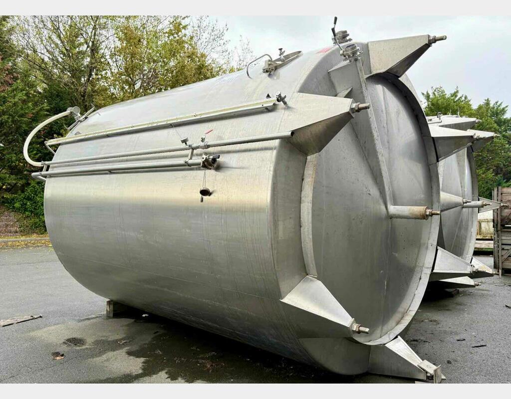 Ss tank - Conical bottom 298 HL (29,800 litres) RURALINOX