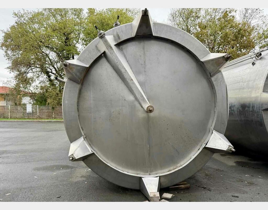 Cuve inox - Fond conique sur pieds Cuve inox - Fond conique sur pieds