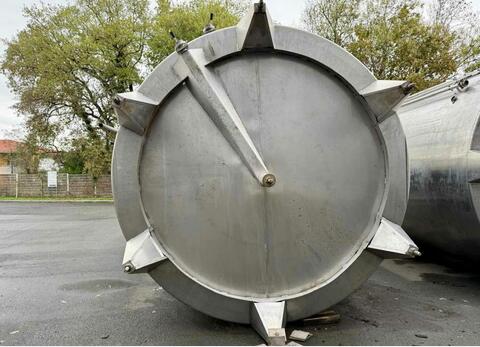 Stainless steel tank - Conical bottom on legs