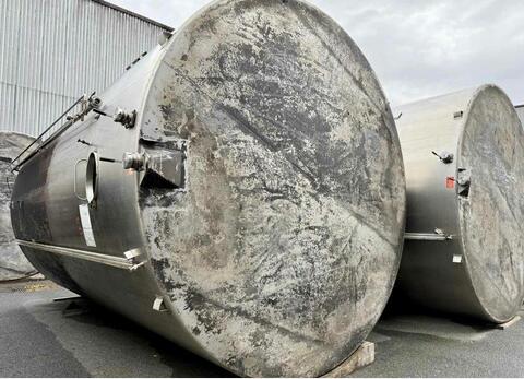 Stainless steel tank - Flat bottom