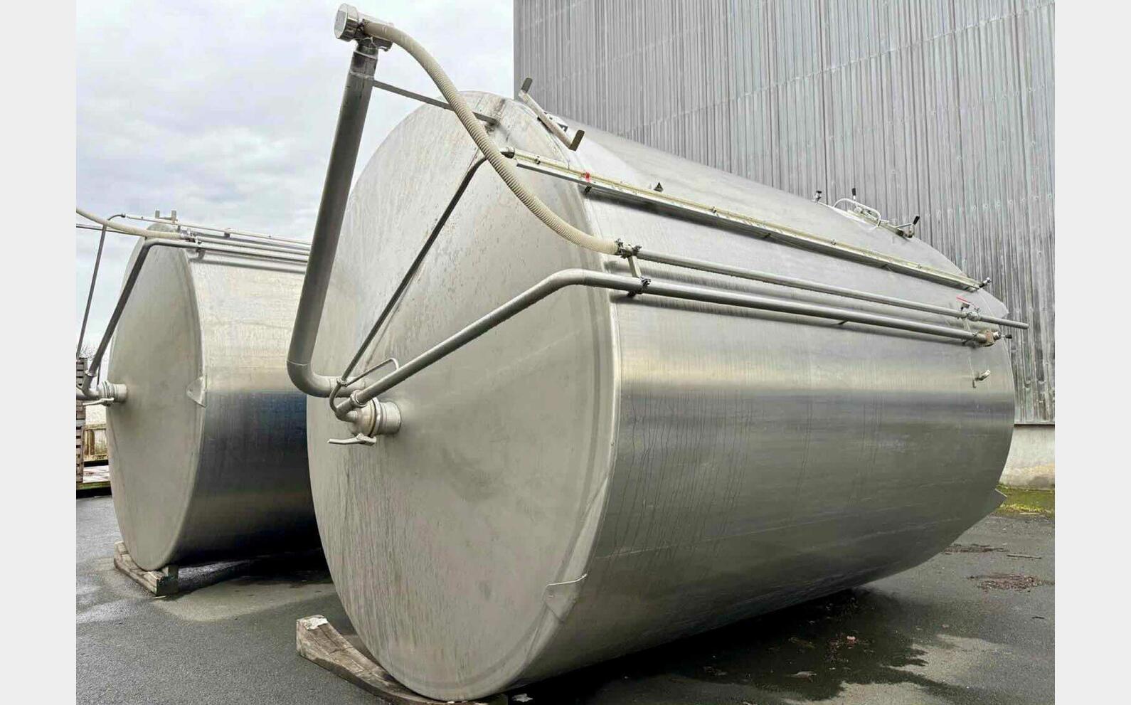 Ss tank - Conical bottom 298 HL (29,800 litres) RURALINOX