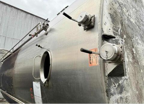 Stainless steel tank - Flat bottom