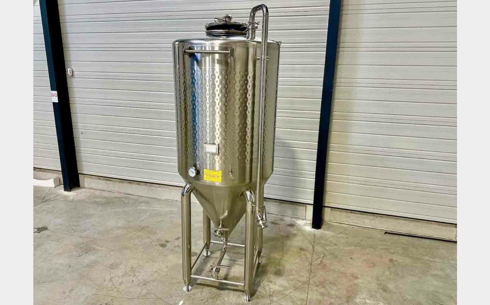 Cuve inox - Cylindro conique 15,20 HL (1 520 litres) ARSILAC