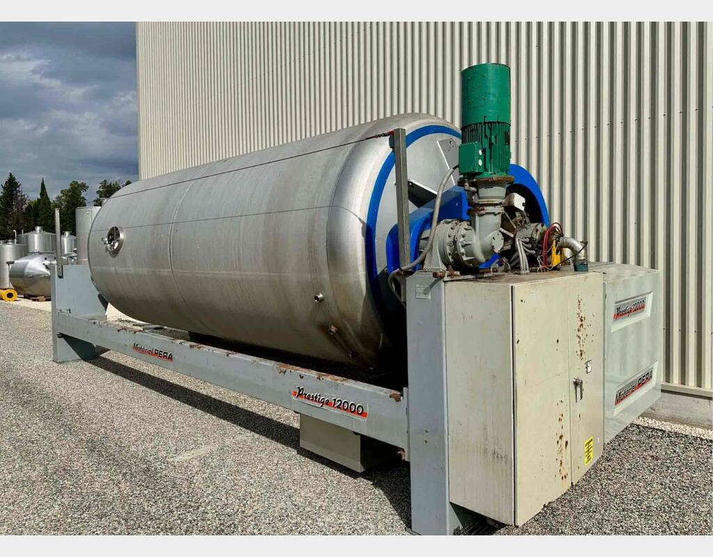 Pressoir pneumatique cage fermée - PRESTIGE 12000 Pressoir pneumatique cage fermée - PRESTIGE 12000