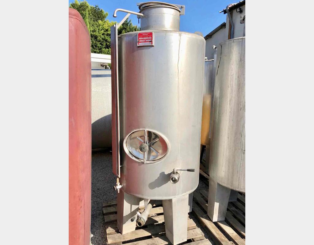 Cuve de Stockage INOX - 1100 Litres , SOPROVIN