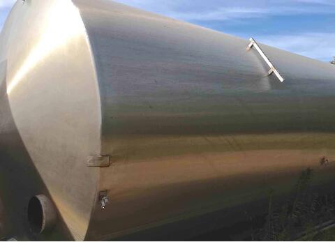 Cuve de mélange inox - Volume : 500 hectos (50000 litres)