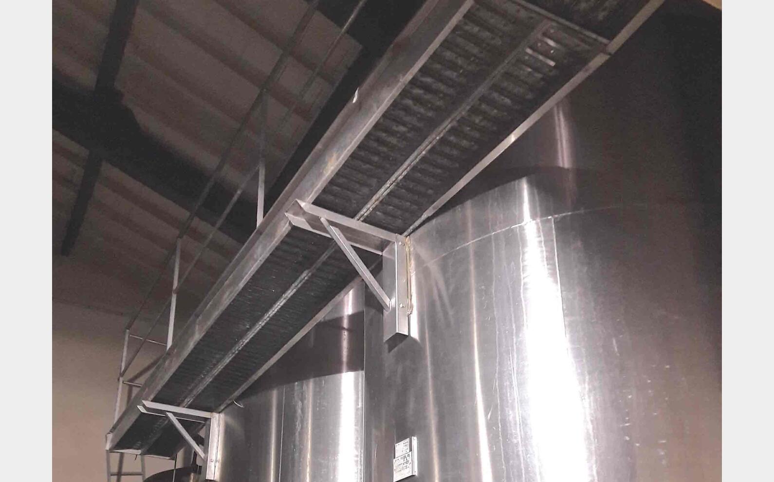 Passerelle inox