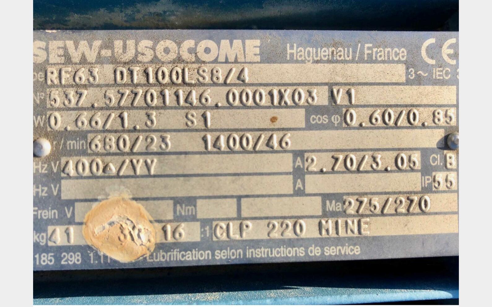 cuve inox de m&eacute;lange LSDH18