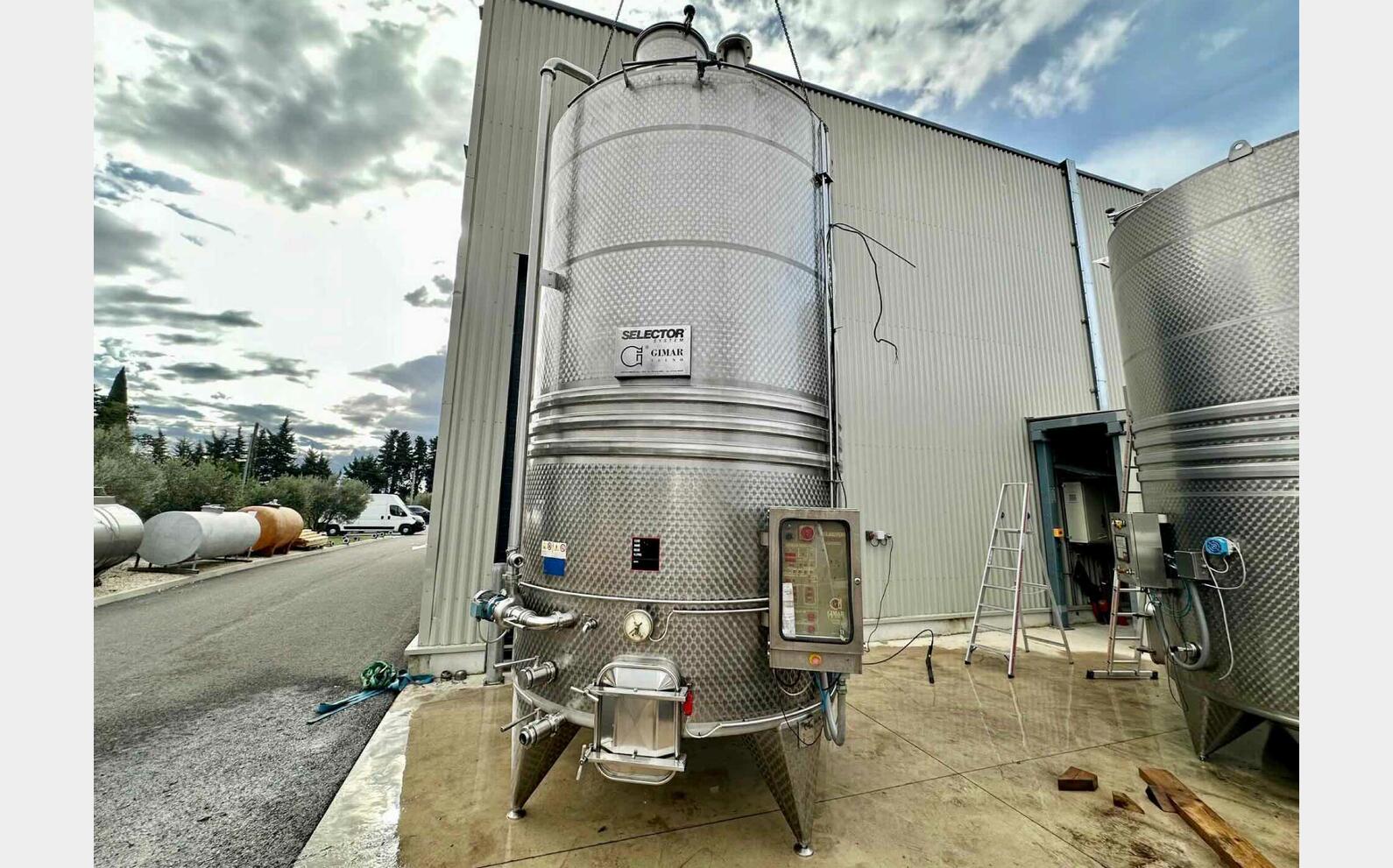 Cuve inox - Autovidante 190 HL (19 000 litres) GIMAR