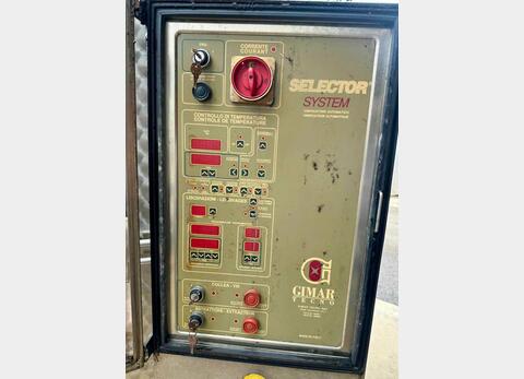 Temperature-controlled stainless steel tank - Self-draining - Conical bottom on legs