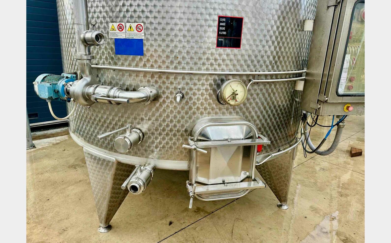 Cuve inox - Autovidante 190 HL (19 000 litres) GIMAR