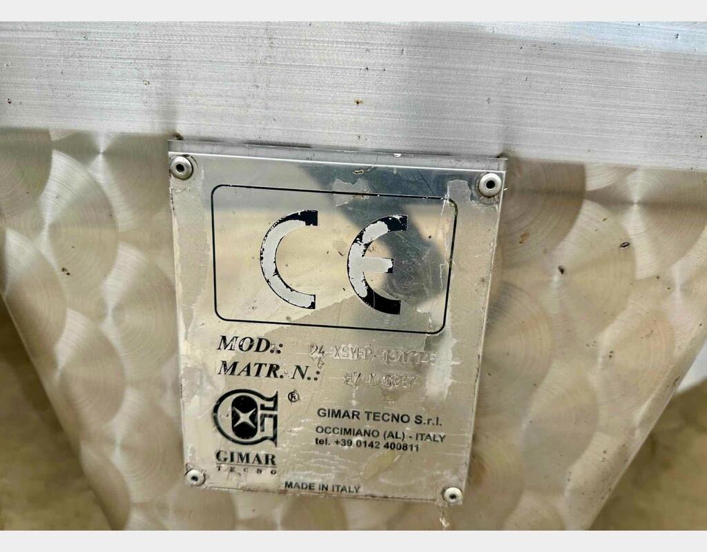 Cuve inox thermorégulée - Fond conique sur pieds