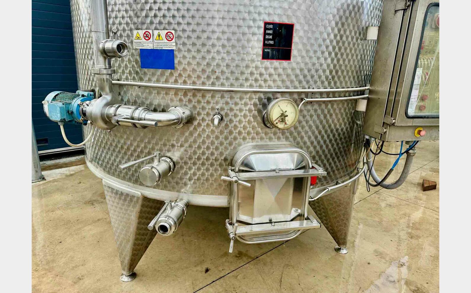Cuve inox - Autovidante 190 HL (19 000 litres) GIMAR