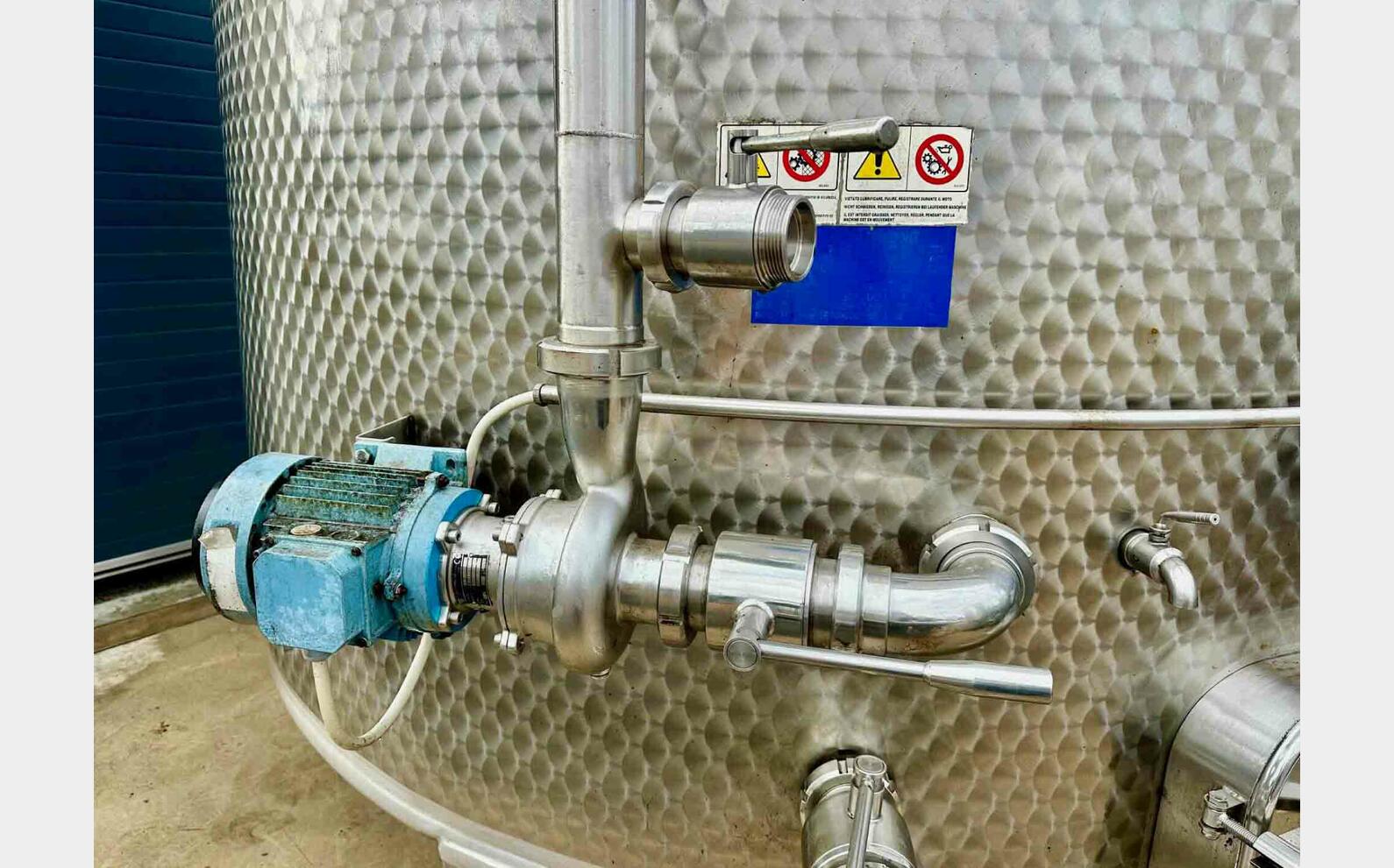 Cuve inox - Autovidante 190 HL (19 000 litres) GIMAR