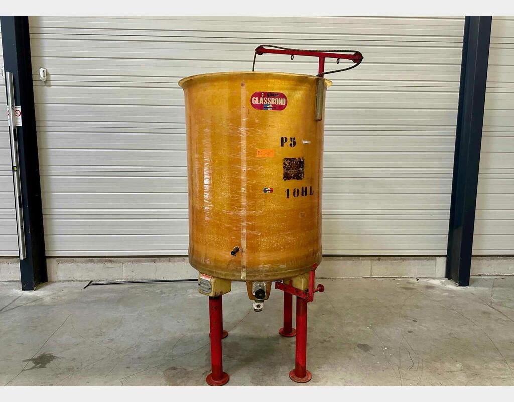 Cuve fibre - Chapeau flottant 10 HL (1 000 litres) GIMAR