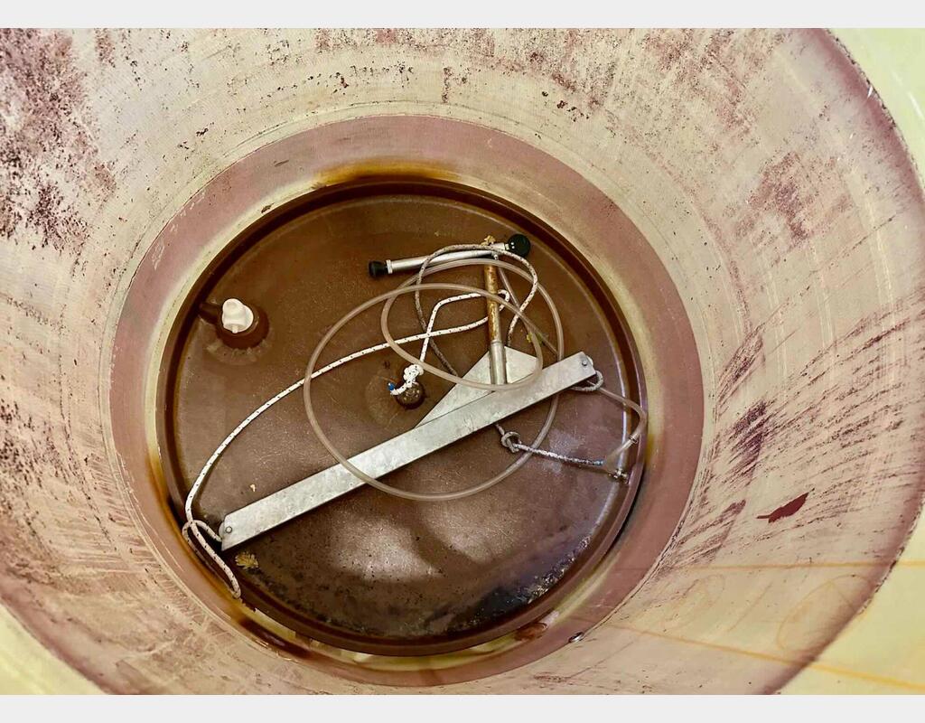 Cuve en fibre de verre - Chapeau flottant