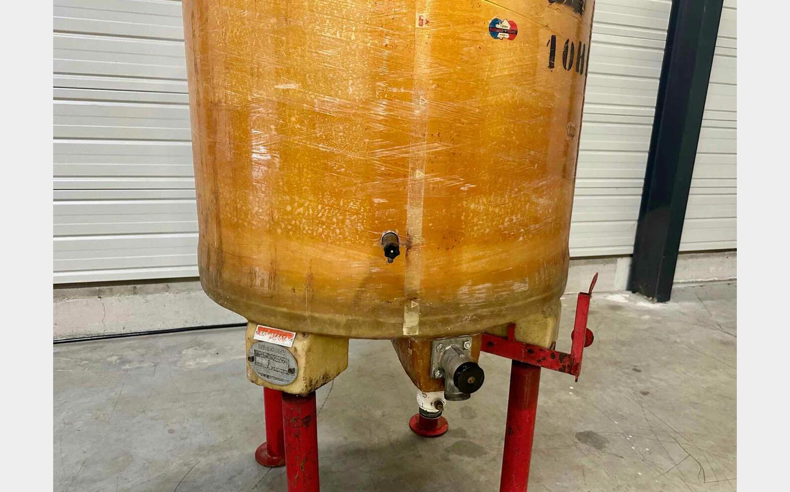 Fibreglass tank - Floating lid 10 HL (1,000 litres) GIMAR