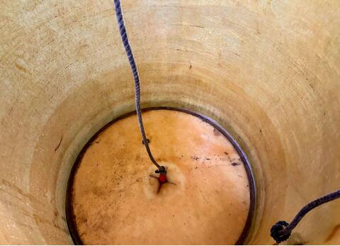 Fibreglass tank - Floating lid 10 HL (1,000 litres) GIMAR