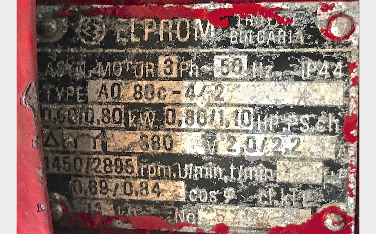 Pompe &agrave; piston PU0118